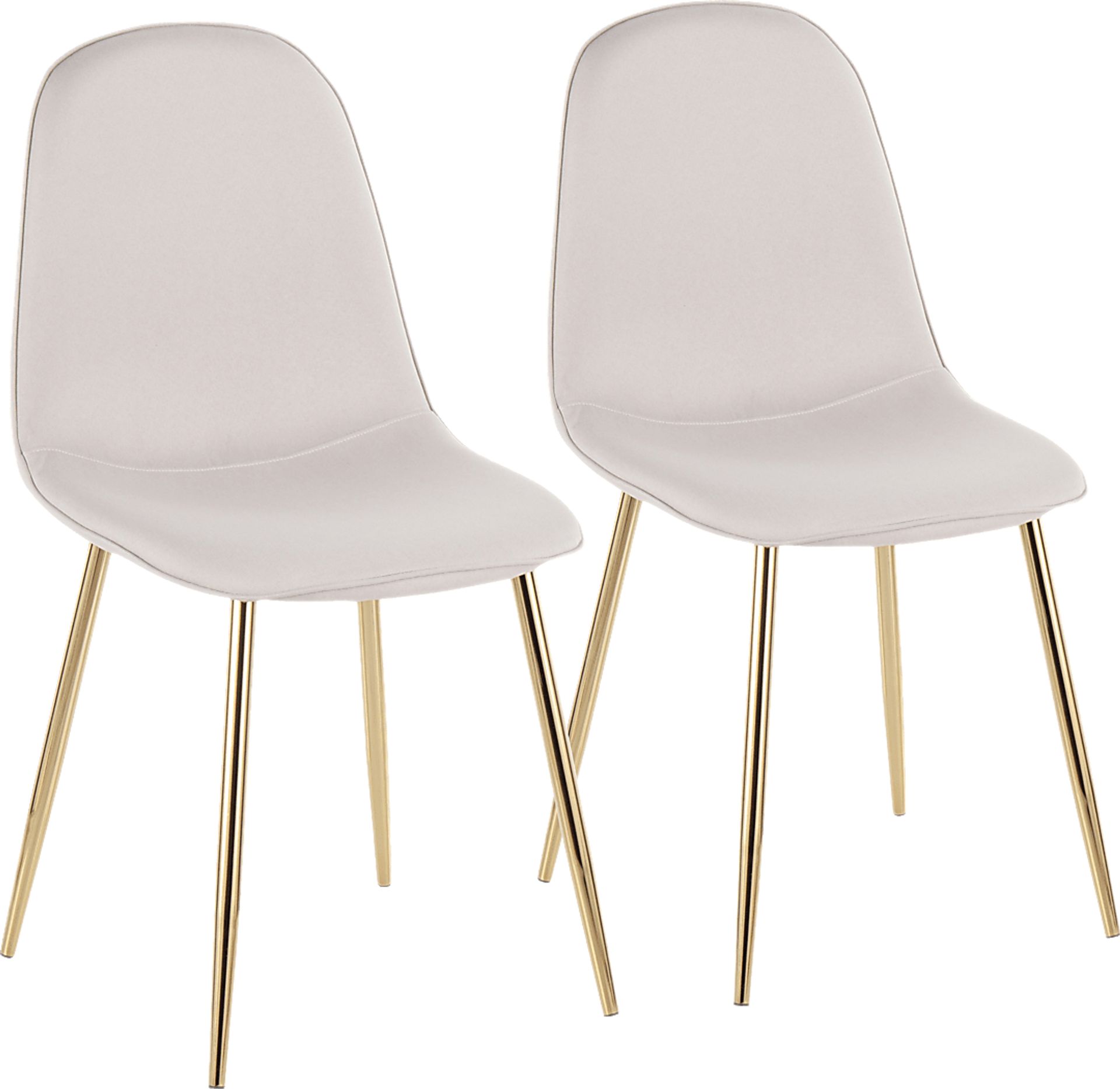Kernack I Beige Side Chair, Set of 2 - Image 1
