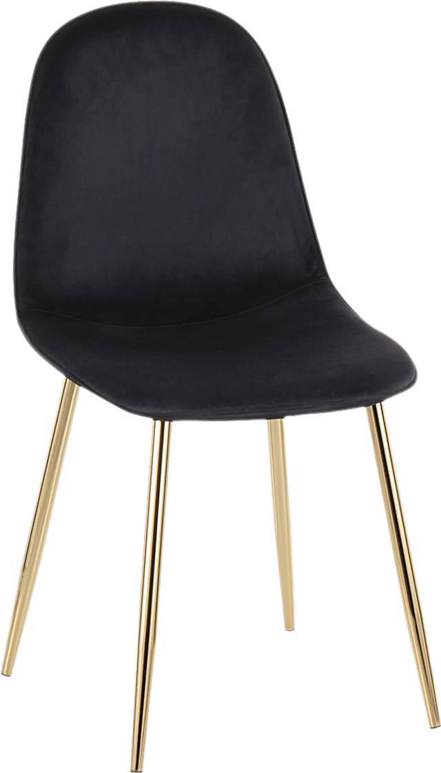 Kernack I Black Side Chair, Set of 2 - Thumbnail - Image 2