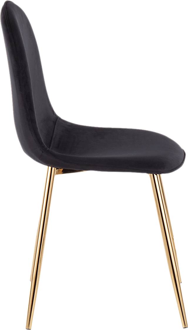 Kernack I Black Side Chair, Set of 2 - Thumbnail - Image 3