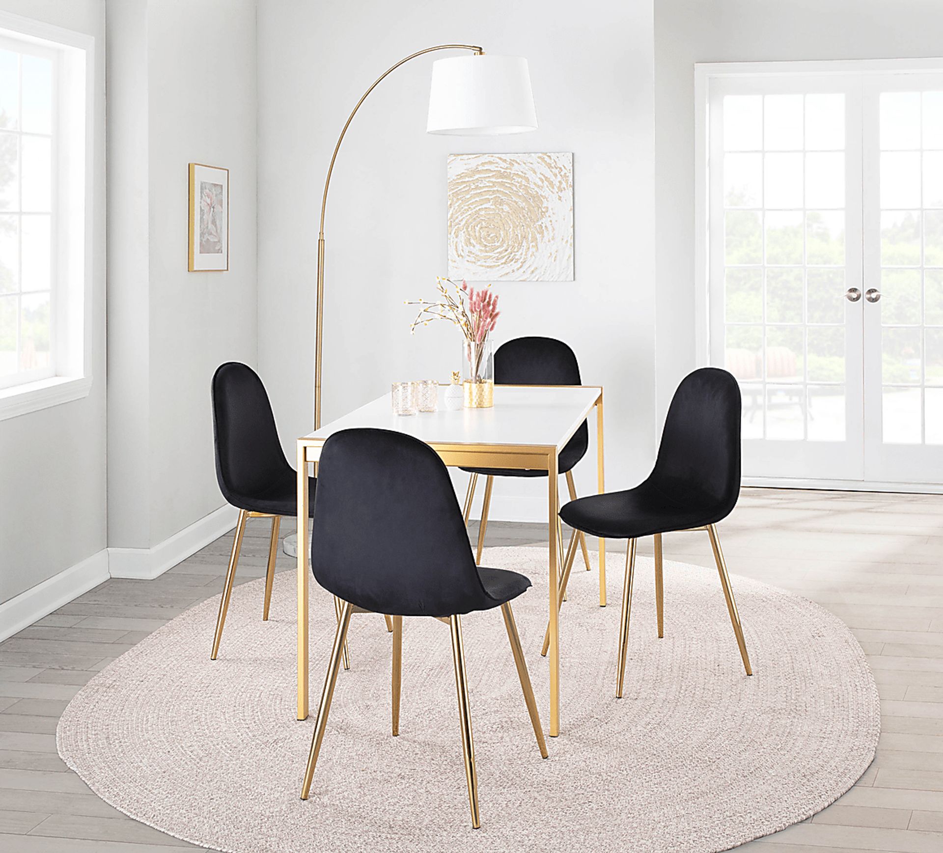 Kernack I Black Side Chair, Set of 2 - Image 9