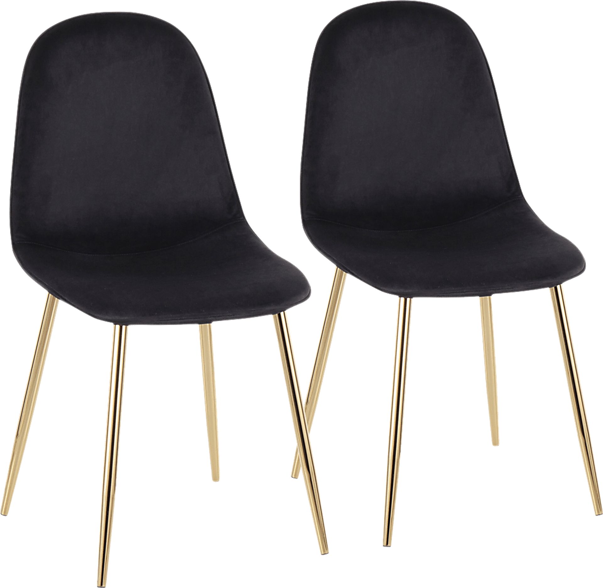 Kernack I Black Side Chair, Set of 2 - Image 1