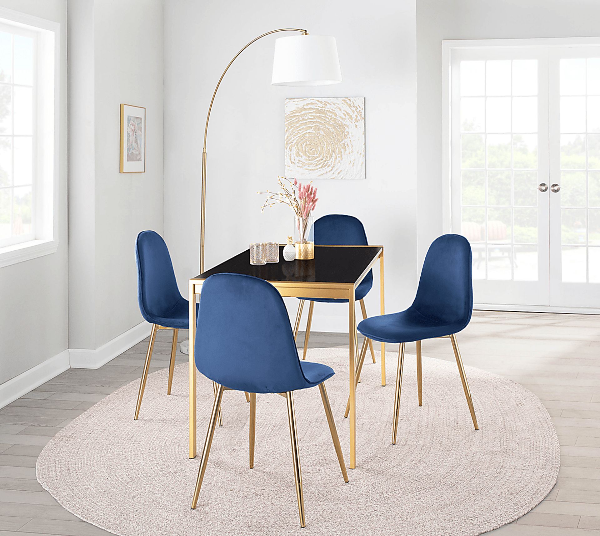Kernack I Blue Side Chair, Set of 2 - Image 9