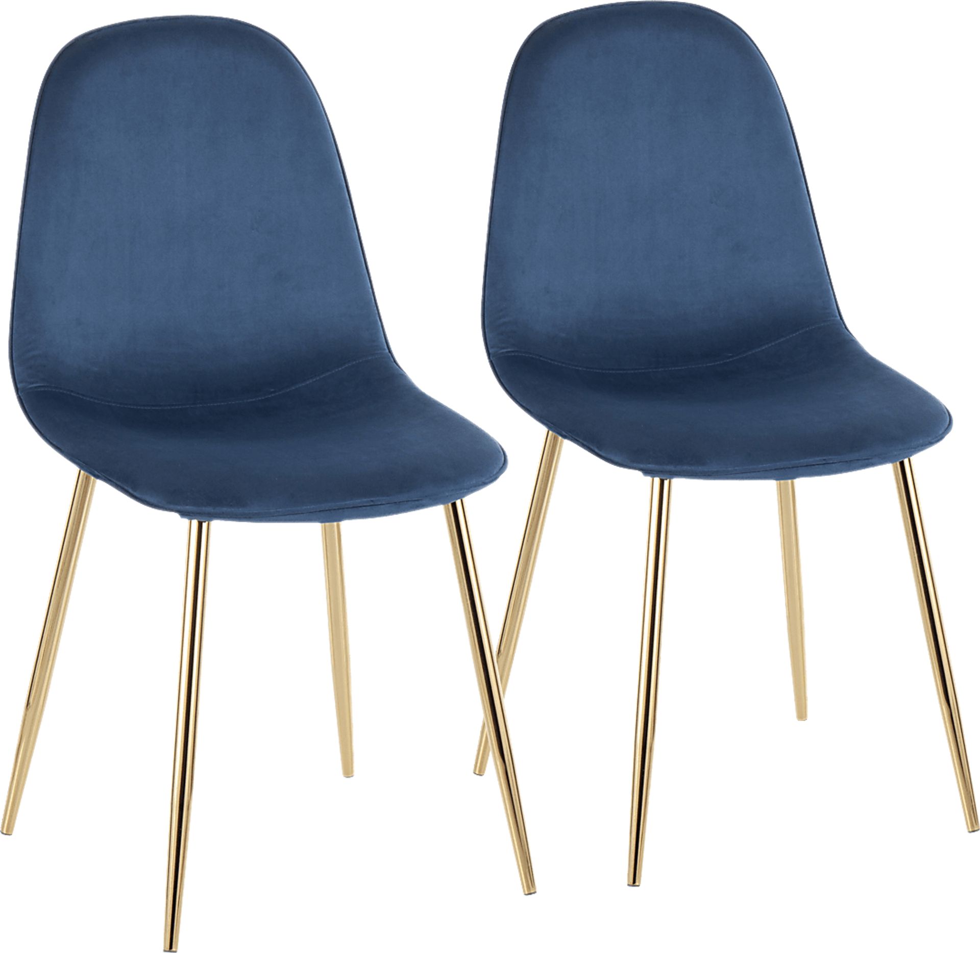 Kernack I Blue Side Chair, Set of 2 - Image 1