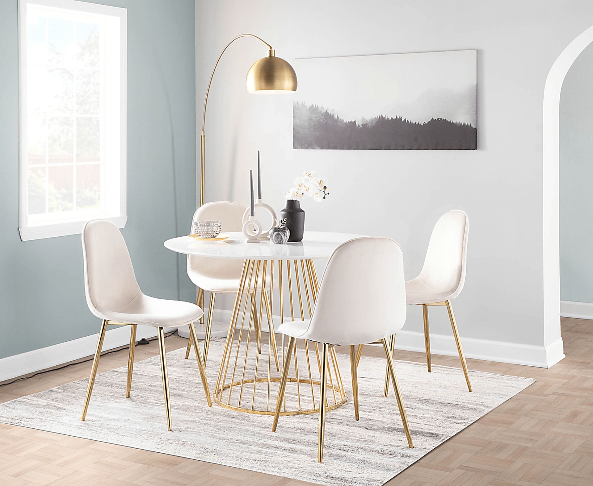 Kernack I Cream Side Chair, Set of 2 - Image 8