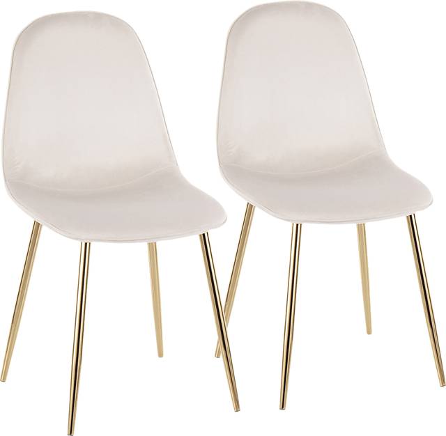 Kernack I Cream Side Chair, Set of 2 - Thumbnail - Image 1