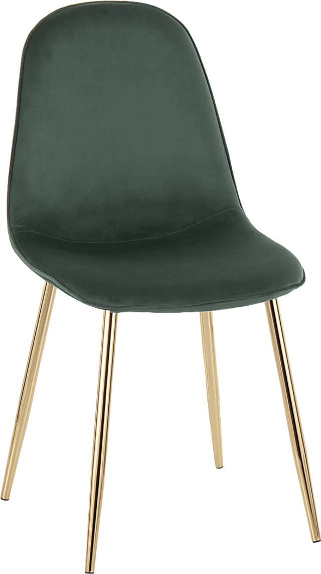 Kernack I Green Side Chair, Set of 2 - Thumbnail - Image 2
