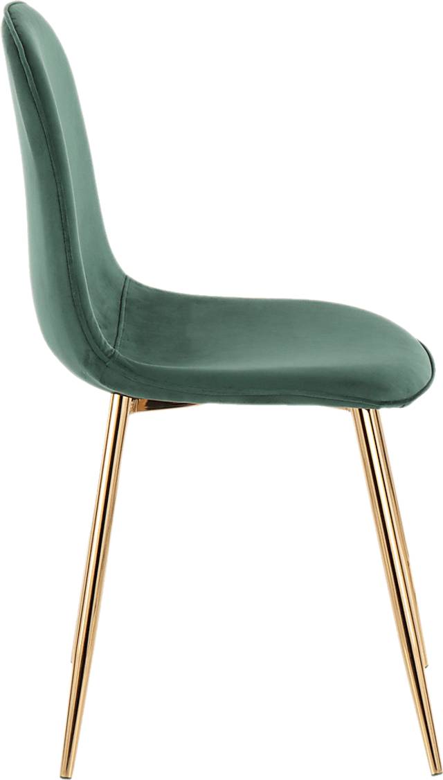 Kernack I Green Side Chair, Set of 2 - Thumbnail - Image 3