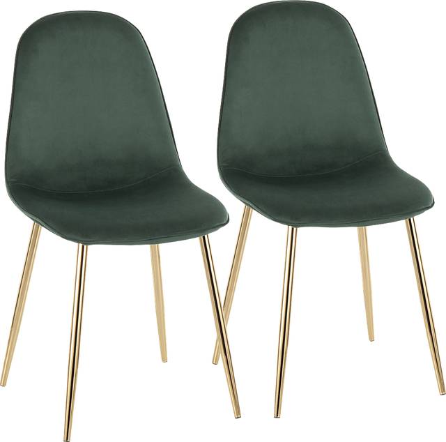 Kernack I Green Side Chair, Set of 2 - Thumbnail - Image 1