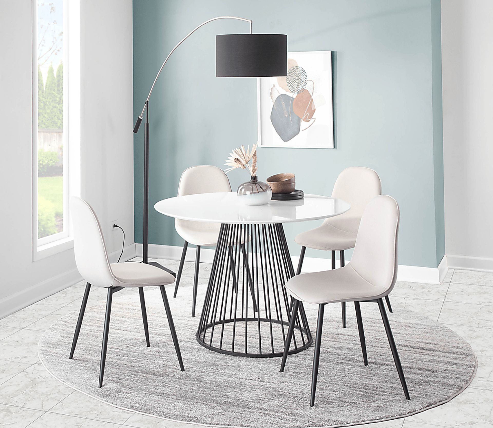 Kernack II Beige Side Chair, Set of 2 - Image 8