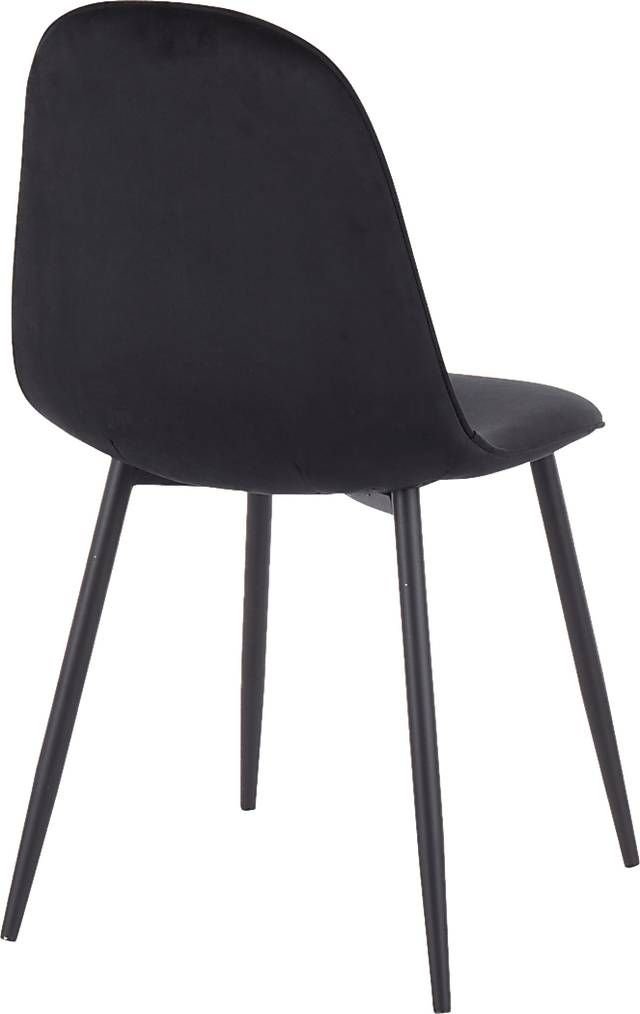 Kernack II Black Side Chair, Set of 2 - Thumbnail - Image 4