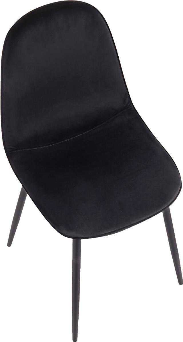 Kernack II Black Side Chair, Set of 2 - Thumbnail - Image 7