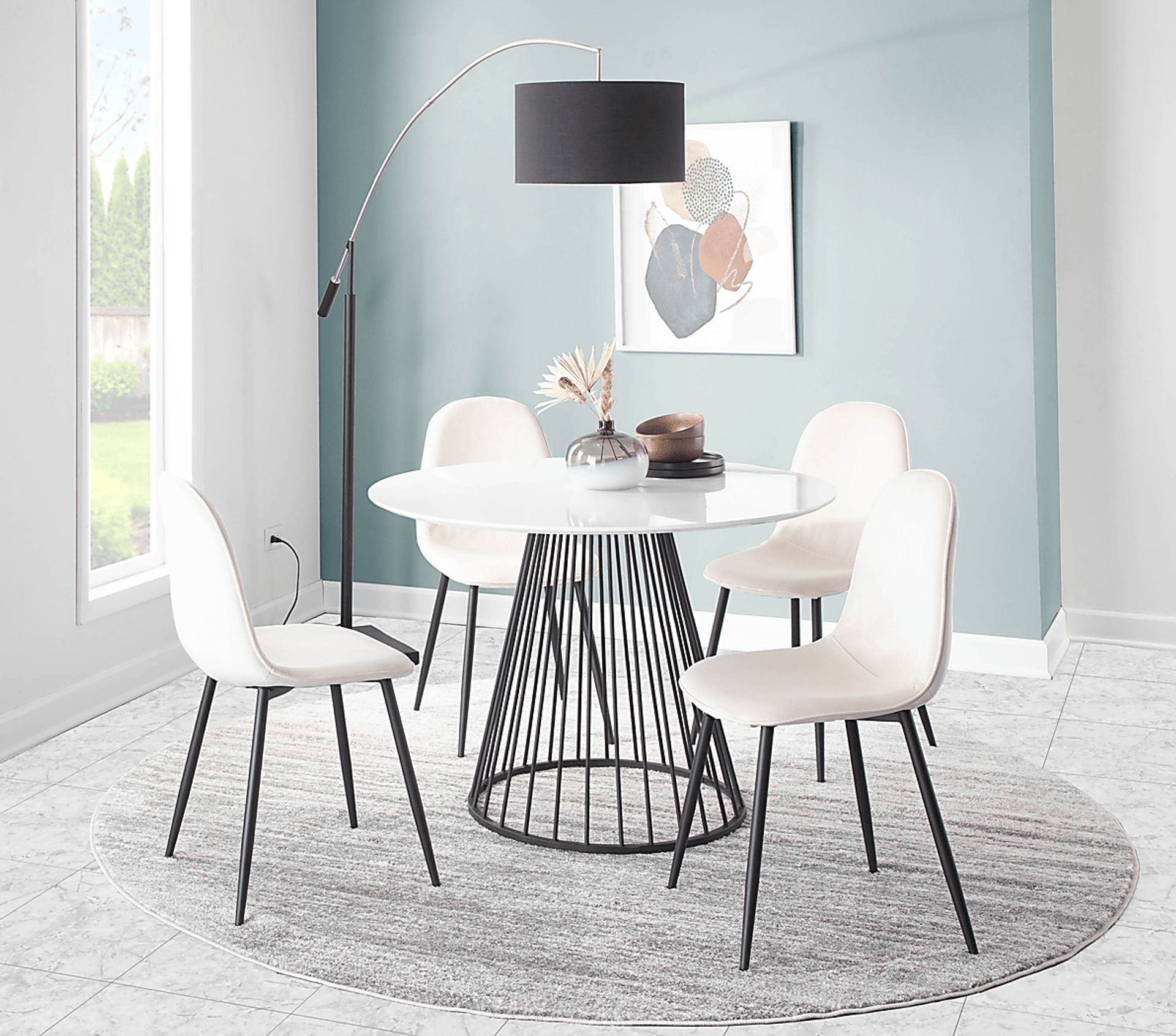 Kernack II Cream Side Chair, Set of 2 - Image 8
