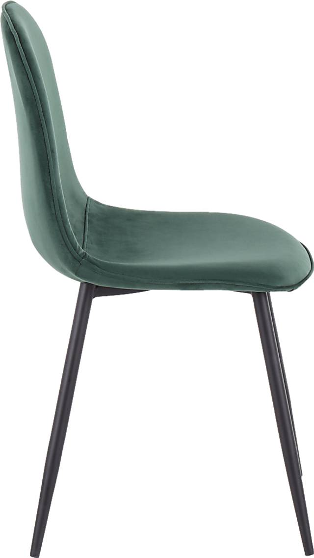 Kernack II Green Side Chair, Set of 2 - Thumbnail - Image 3