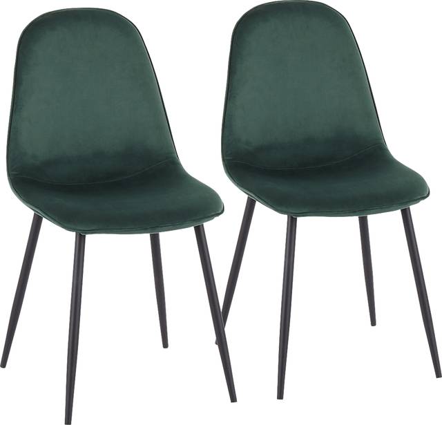 Kernack II Green Side Chair, Set of 2 - Thumbnail - Image 1
