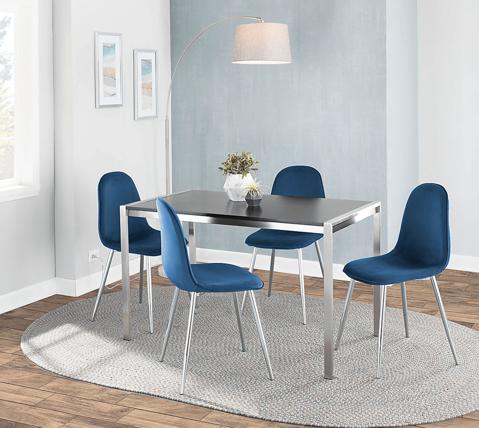 Kernack III Blue Side Chair, Set of 2 - Image 8