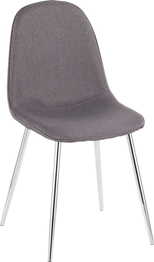 Kernack III Charcoal Side Chair, Set of 2 - Thumbnail - Image 2