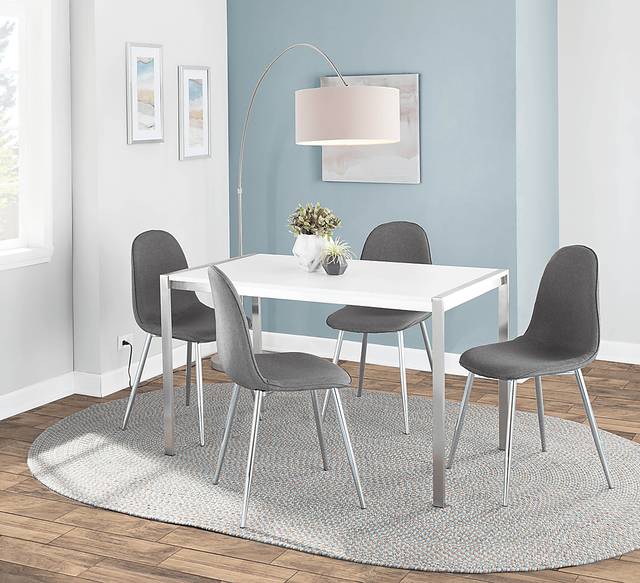 Kernack III Charcoal Side Chair, Set of 2 - Thumbnail - Image 8