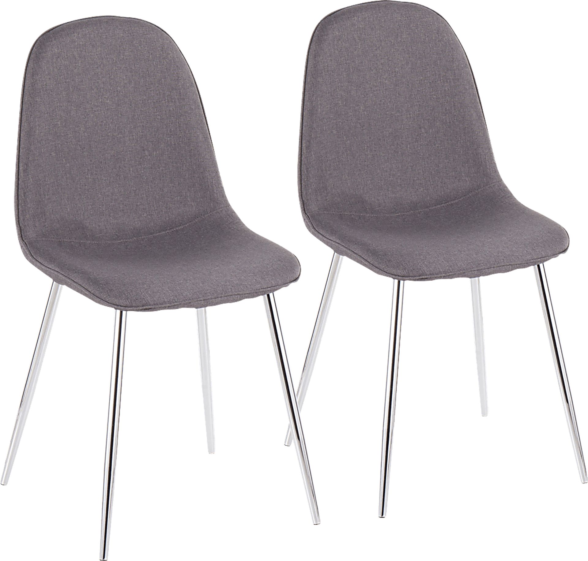 Kernack III Charcoal Side Chair, Set of 2 - Image 1