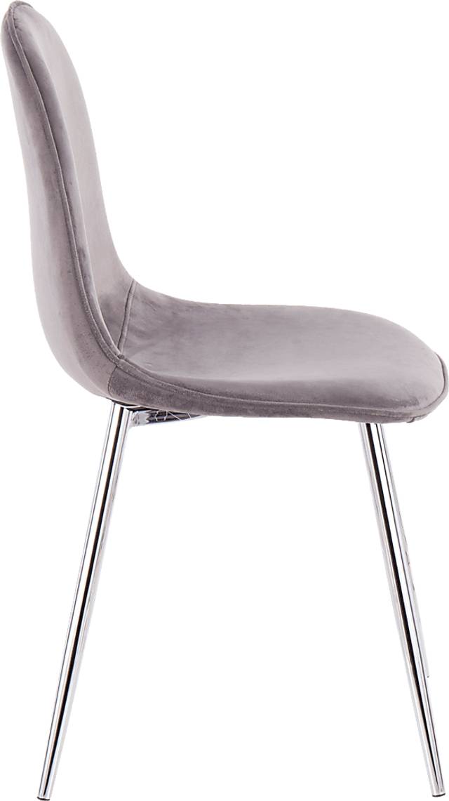 Kernack III Gray Side Chair, Set of 2 - Thumbnail - Image 3