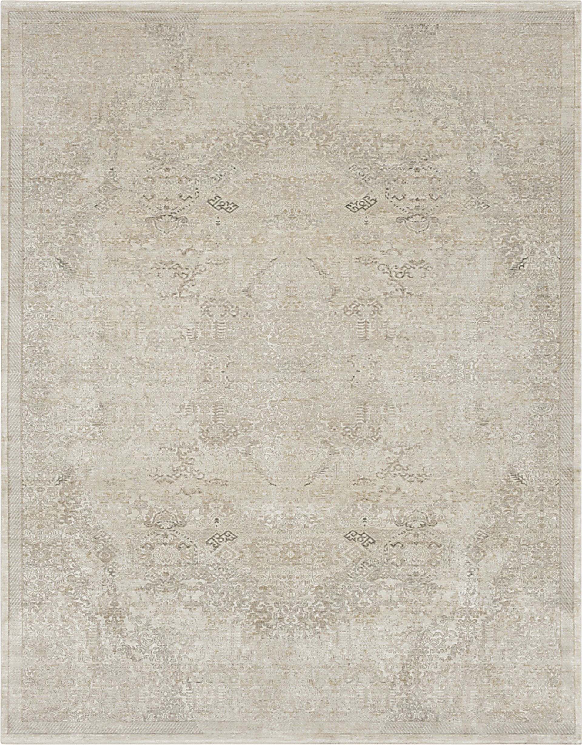 Kernal Beige 7'10 x 10' Rug - Image 1