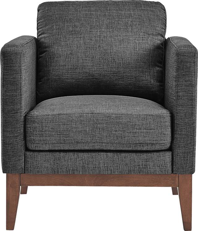 Kerney Dark Gray Accent Chair - Thumbnail - Image 2
