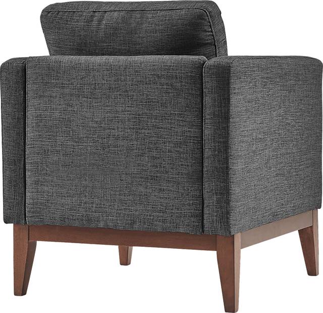 Kerney Dark Gray Accent Chair - Thumbnail - Image 3