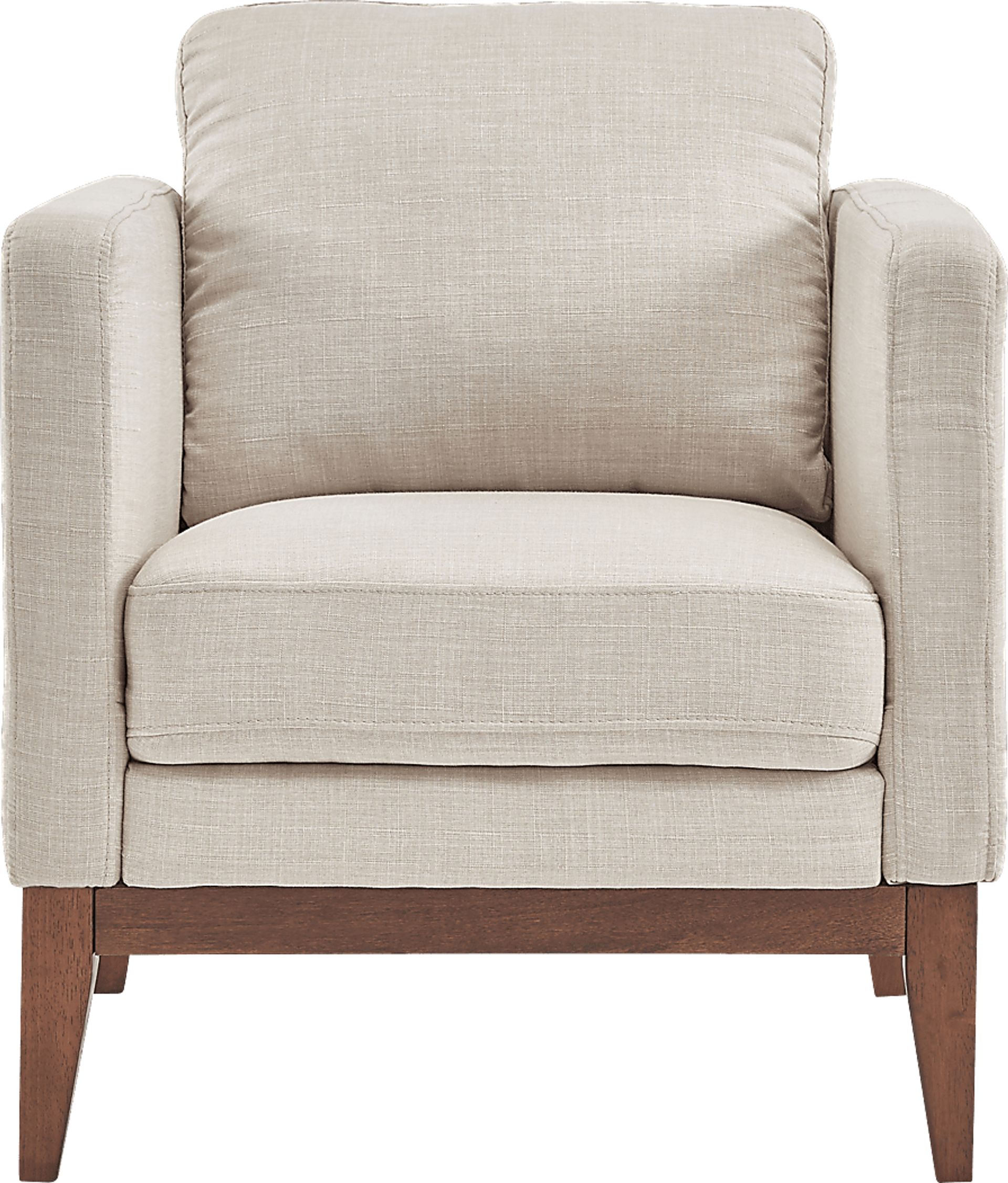 Kerney White Accent Chair - Image 2