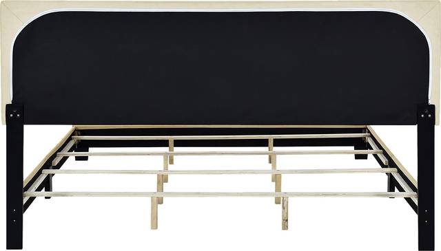 Kernite Beige Queen Bed - Thumbnail - Image 5