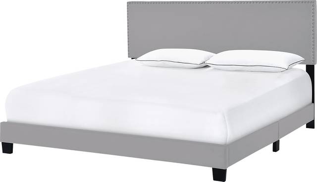 Kernite Dark Gray King Bed - Thumbnail - Image 3