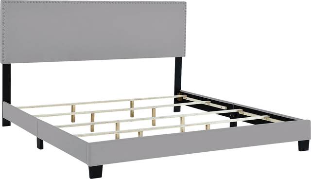 Kernite Dark Gray King Bed - Thumbnail - Image 4