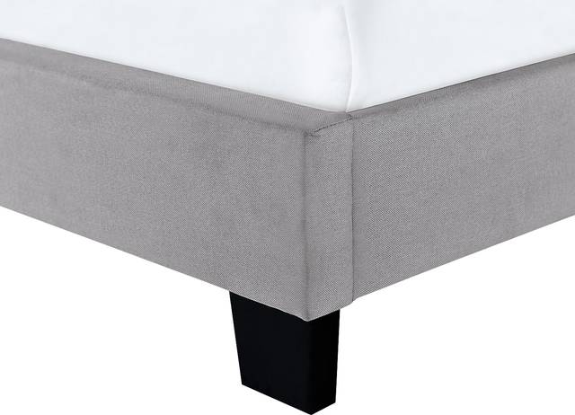 Kernite Dark Gray King Bed - Thumbnail - Image 6