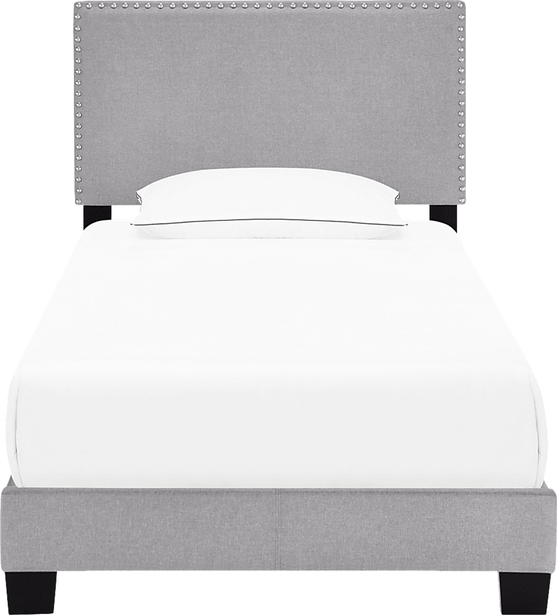 Kernite Dark Gray Twin Bed - Image 2
