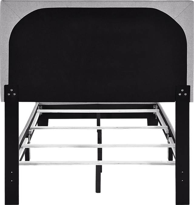 Kernite Dark Gray Twin Bed - Thumbnail - Image 5