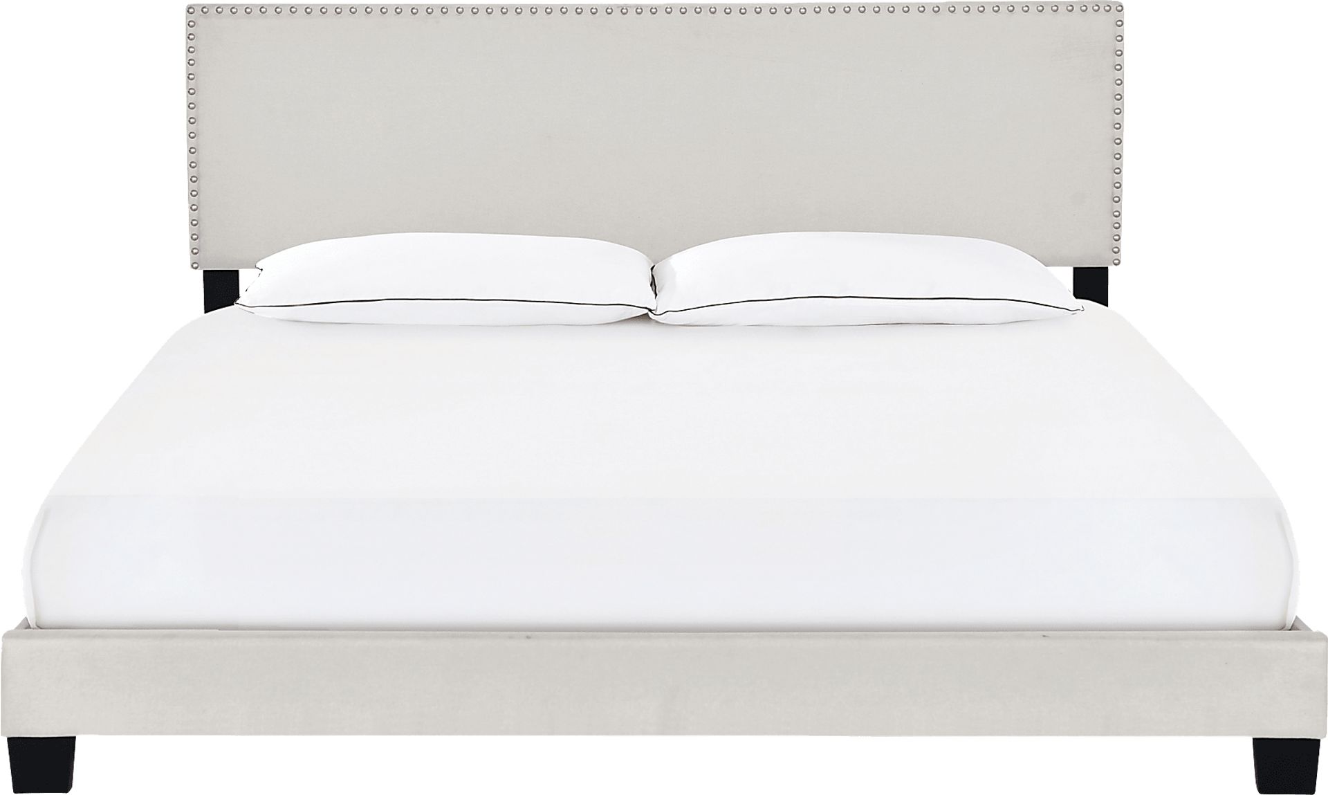 Kernite Light Gray Queen Bed - Image 2