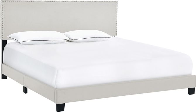 Kernite Light Gray Queen Bed