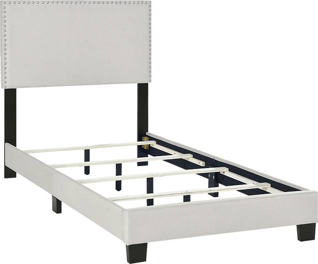 Kernite Light Gray Twin Bed - Thumbnail - Image 4