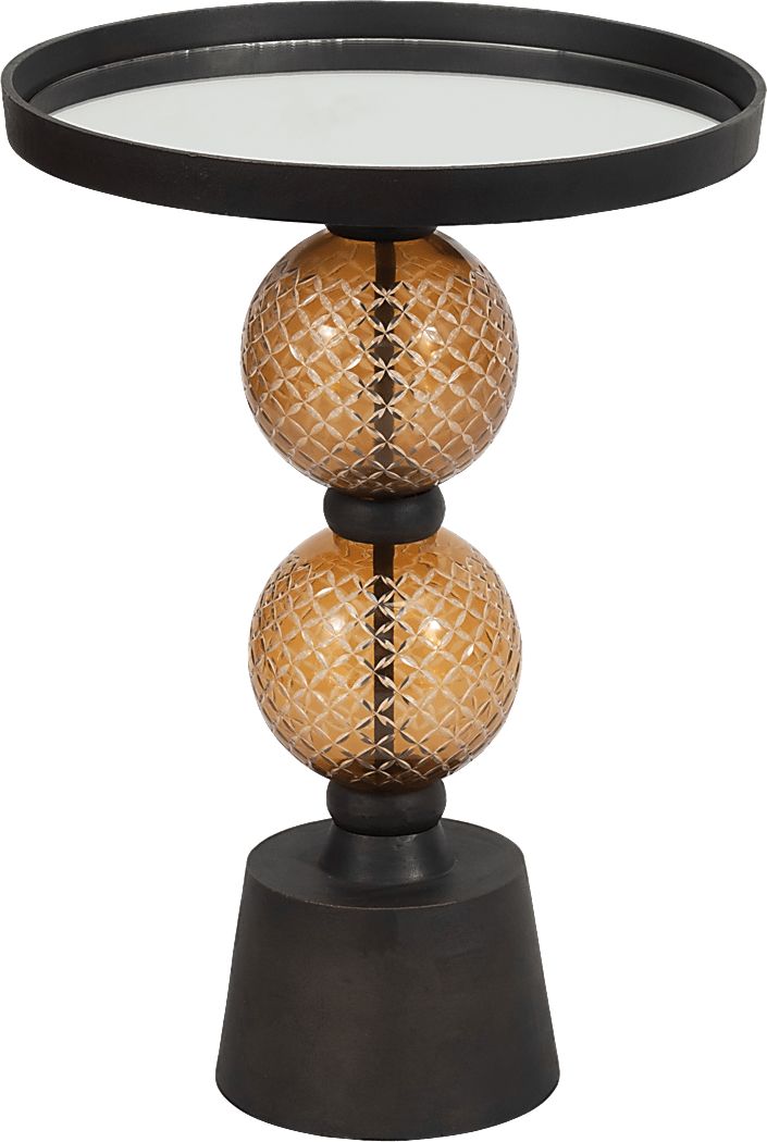 Kernstown Black 22 in. Side Table