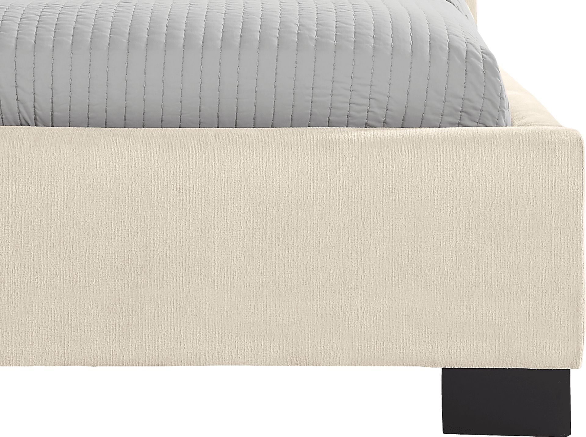 Kerrisdale Beige 3 Pc King Upholstered Bed - Image 3
