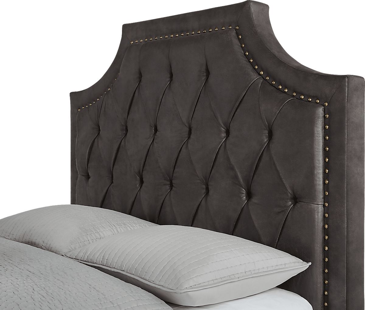 Kerrisdale Brown Polyester Fabric 3 Pc King Bed | Rooms to Go