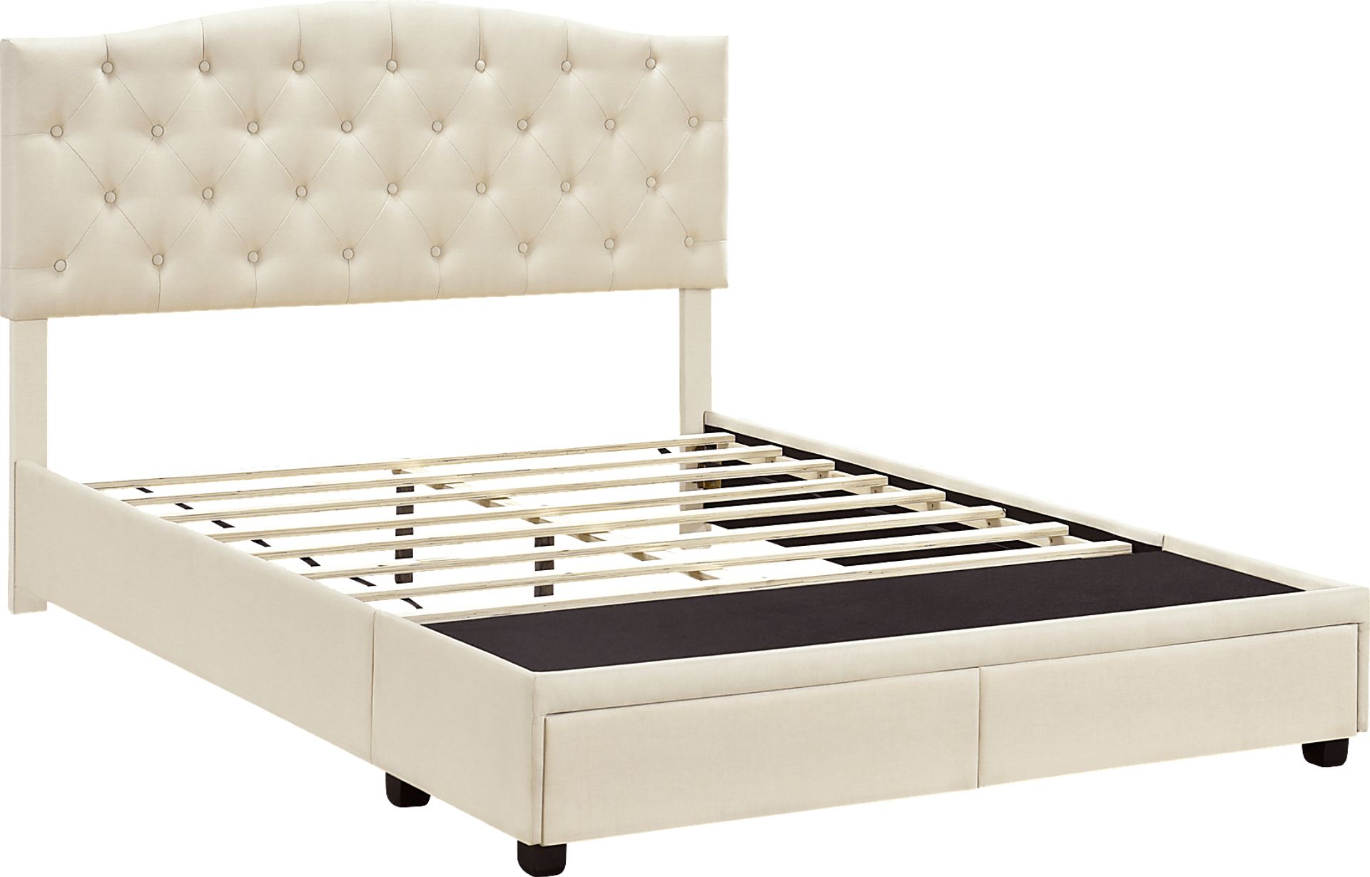 Kerrydale Cream Queen Bed - Image 5