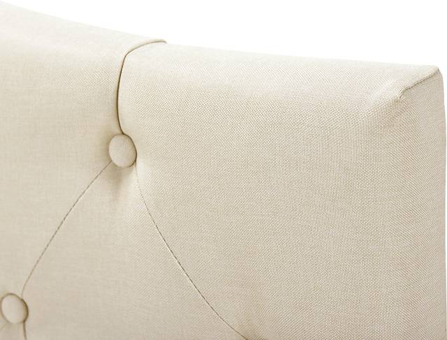 Kerrydale Cream Queen Bed - Thumbnail - Image 8