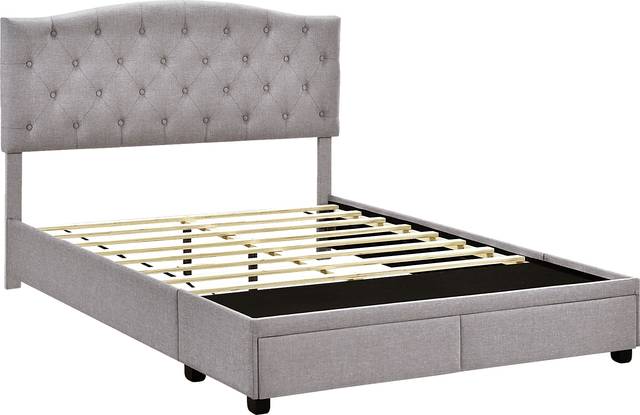 Kerrydale Gray Queen Bed - Thumbnail - Image 6