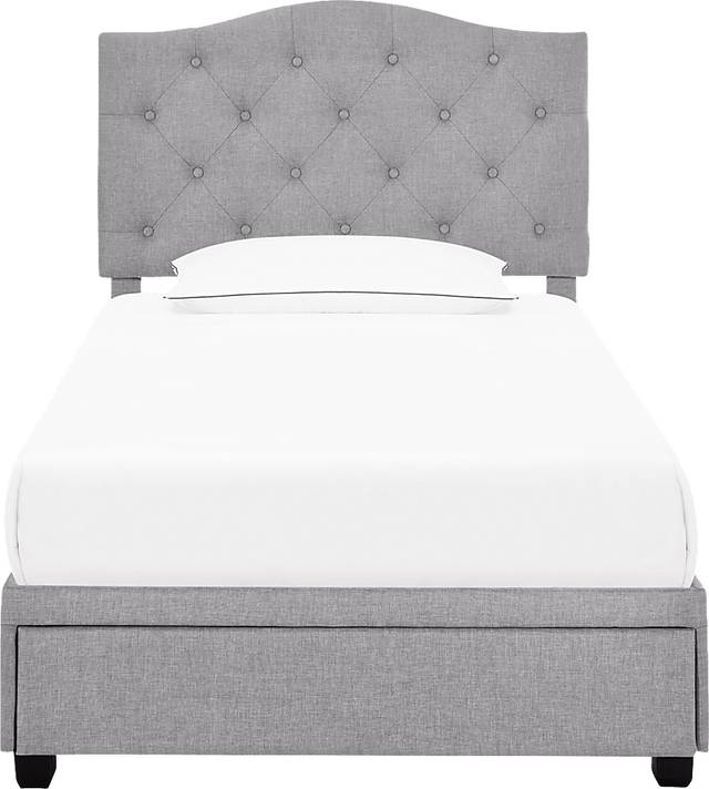 Kerrydale Gray Twin Bed - Thumbnail - Image 2