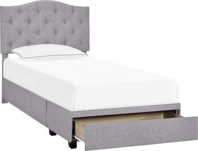 Kerrydale Gray Twin Bed - Thumbnail - Image 4
