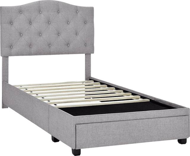 Kerrydale Gray Twin Bed - Thumbnail - Image 5