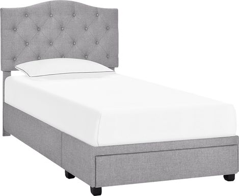 Kerrydale Gray Twin Bed