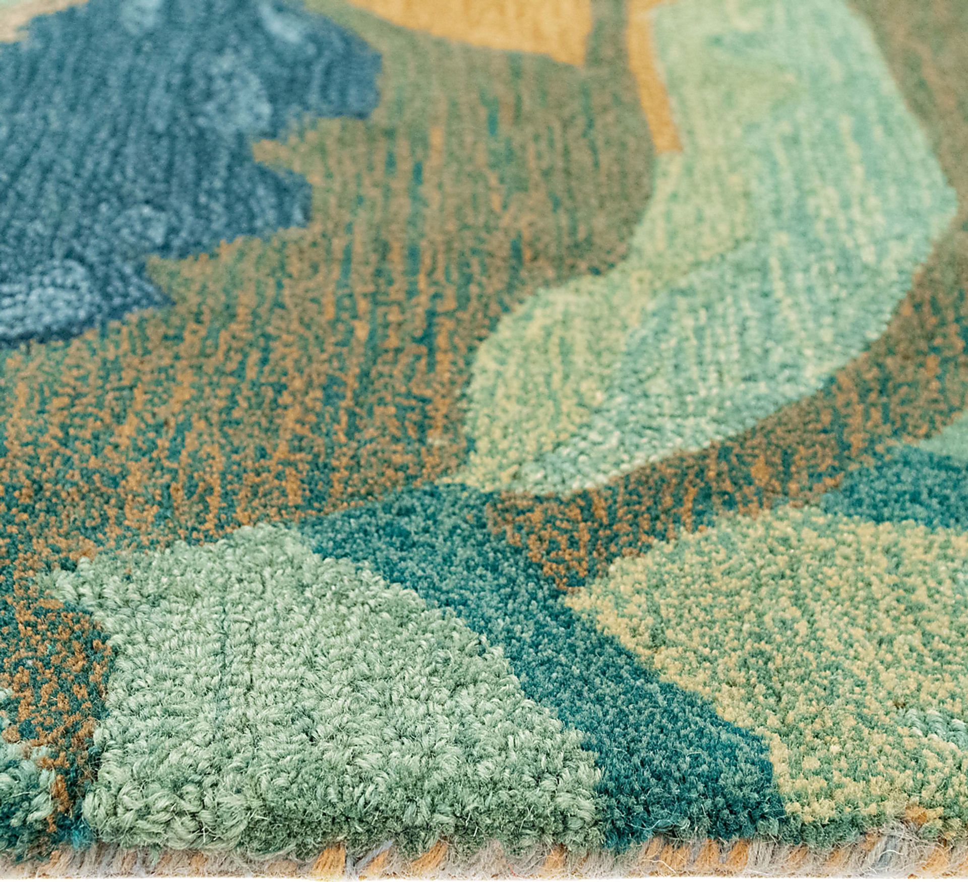 Kerym Blue 7'6 x 9'6 Rug - Image 3