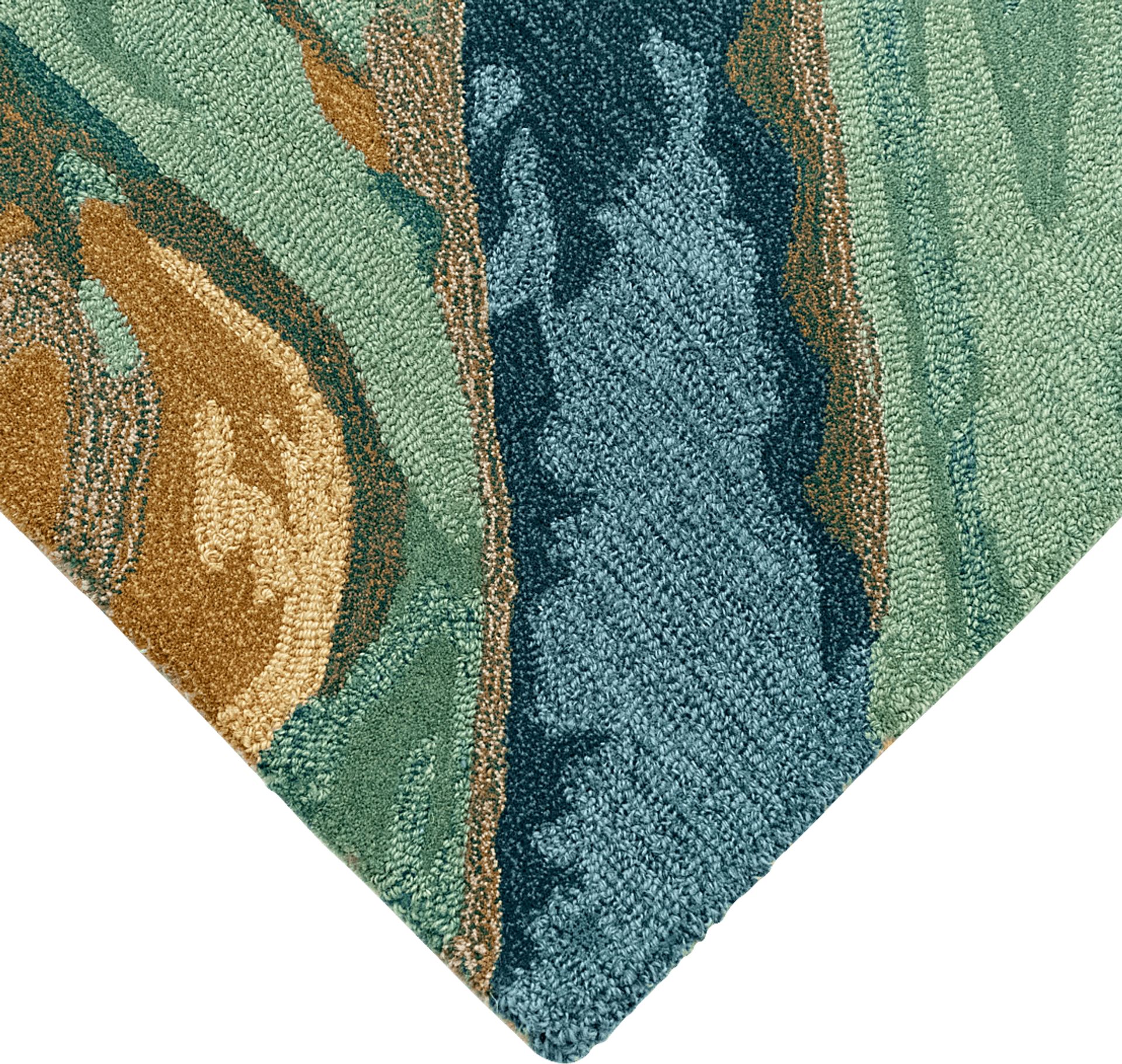 Kerym Blue 7'6 x 9'6 Rug - Image 4
