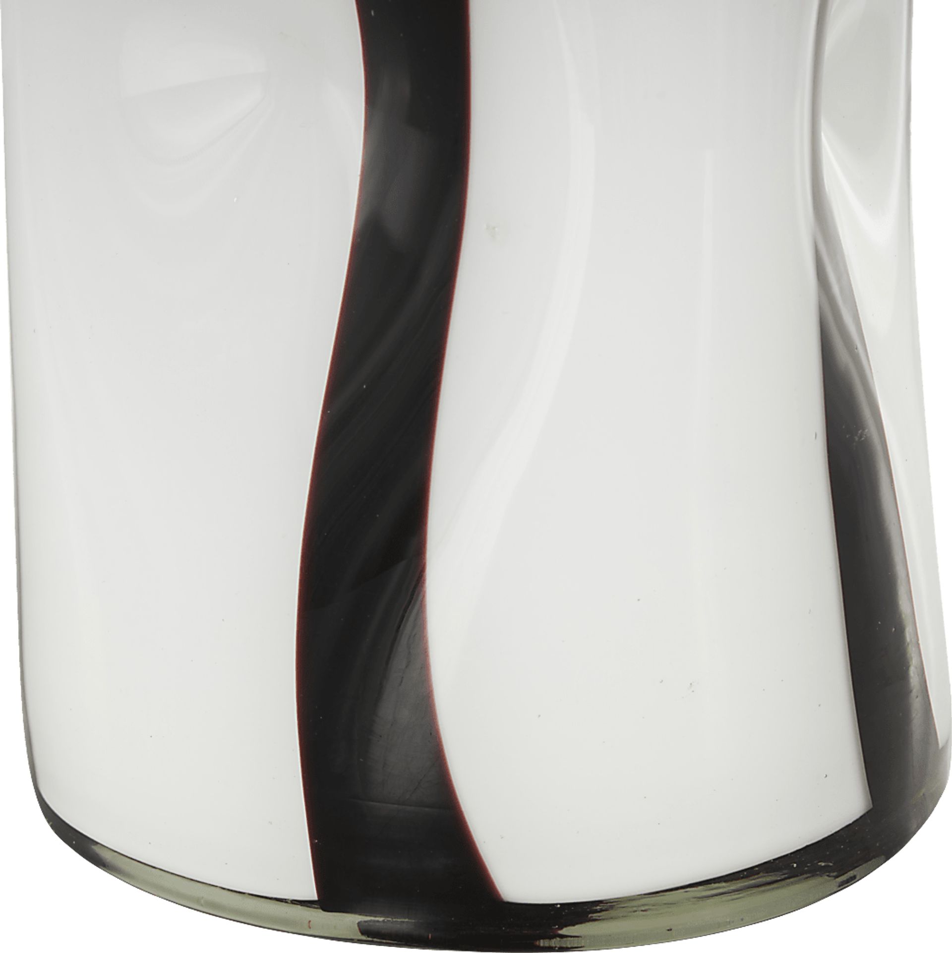 Kesol I White/Black Vase - Image 4