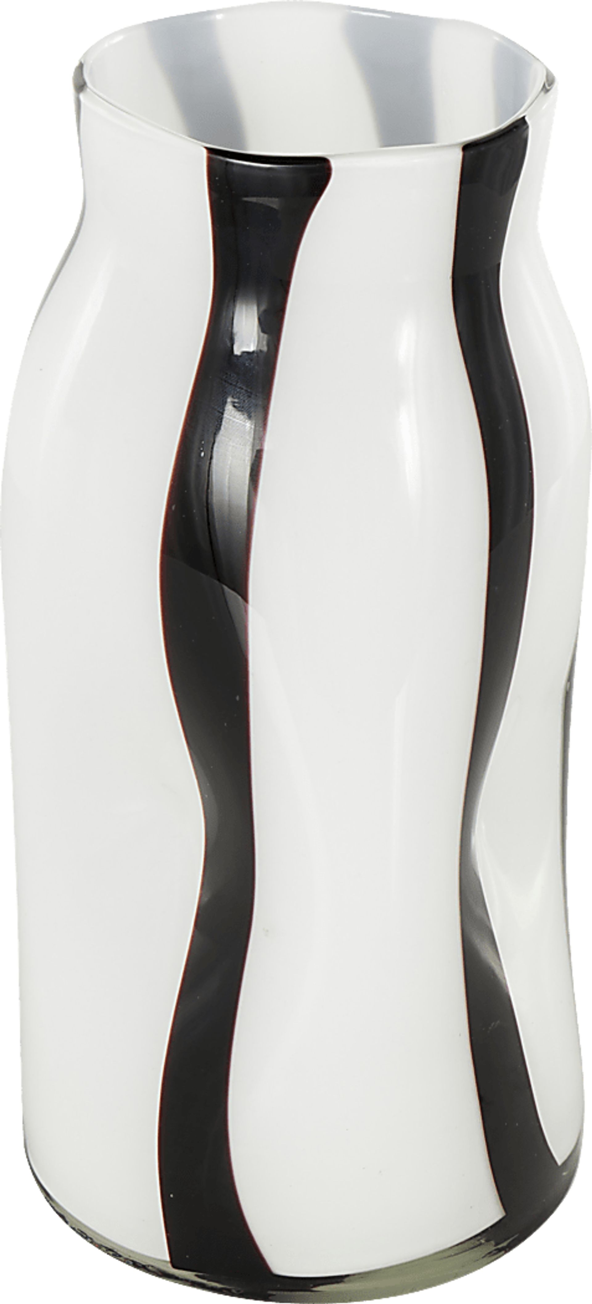 Kesol I White/Black Vase - Image 6